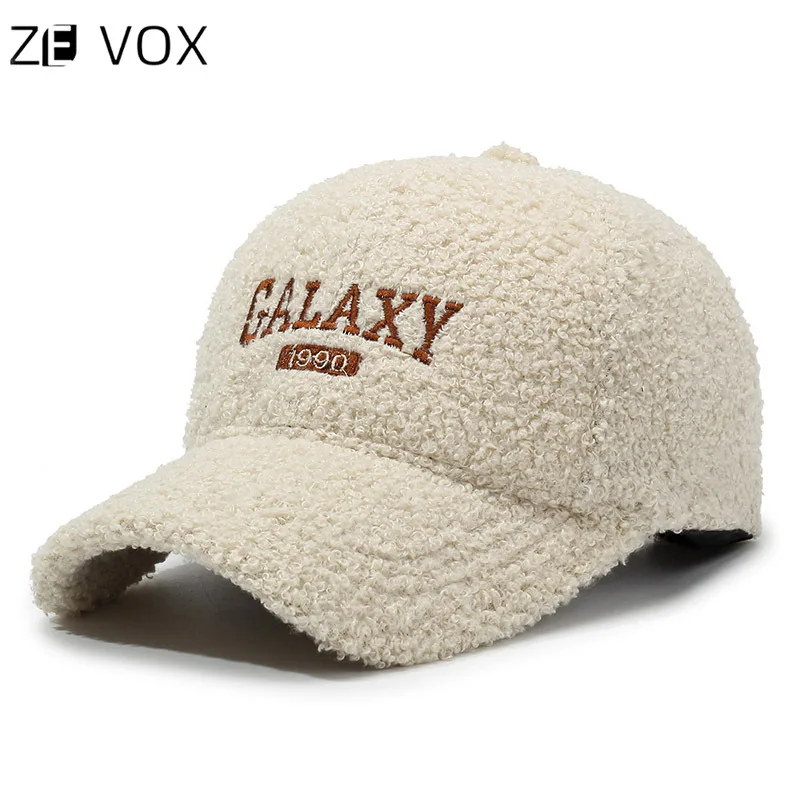 Warm Official-website Baseball Cap for Women, Cute Plush Duck Tongue Hat Show Small Face in Autumn and Winter Support Wholesale