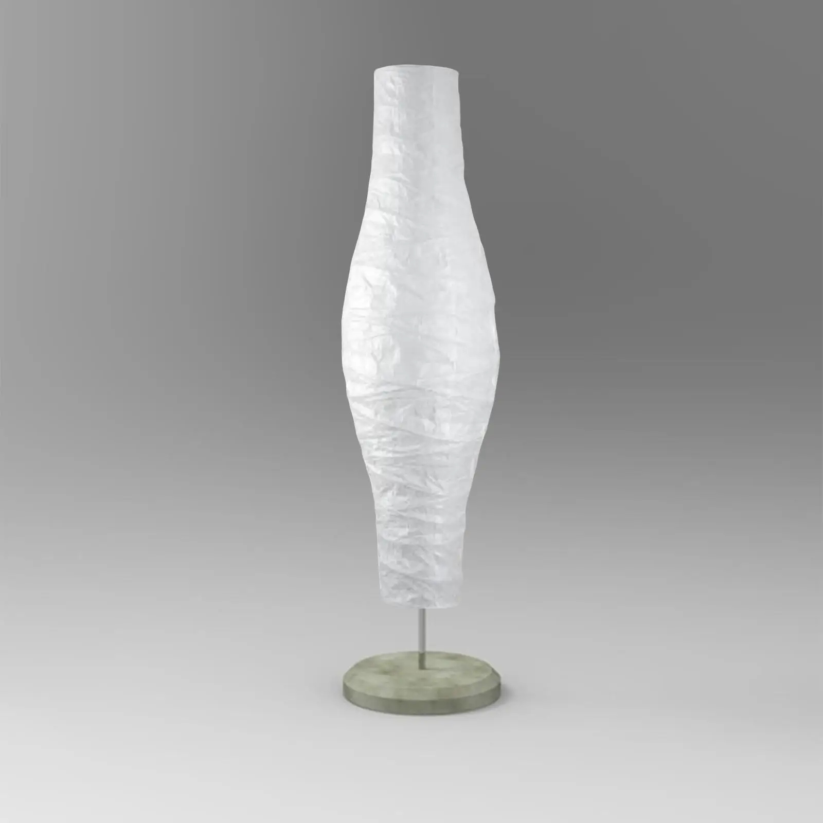 Paper Floor Lamp Shade, Light Cover White 46