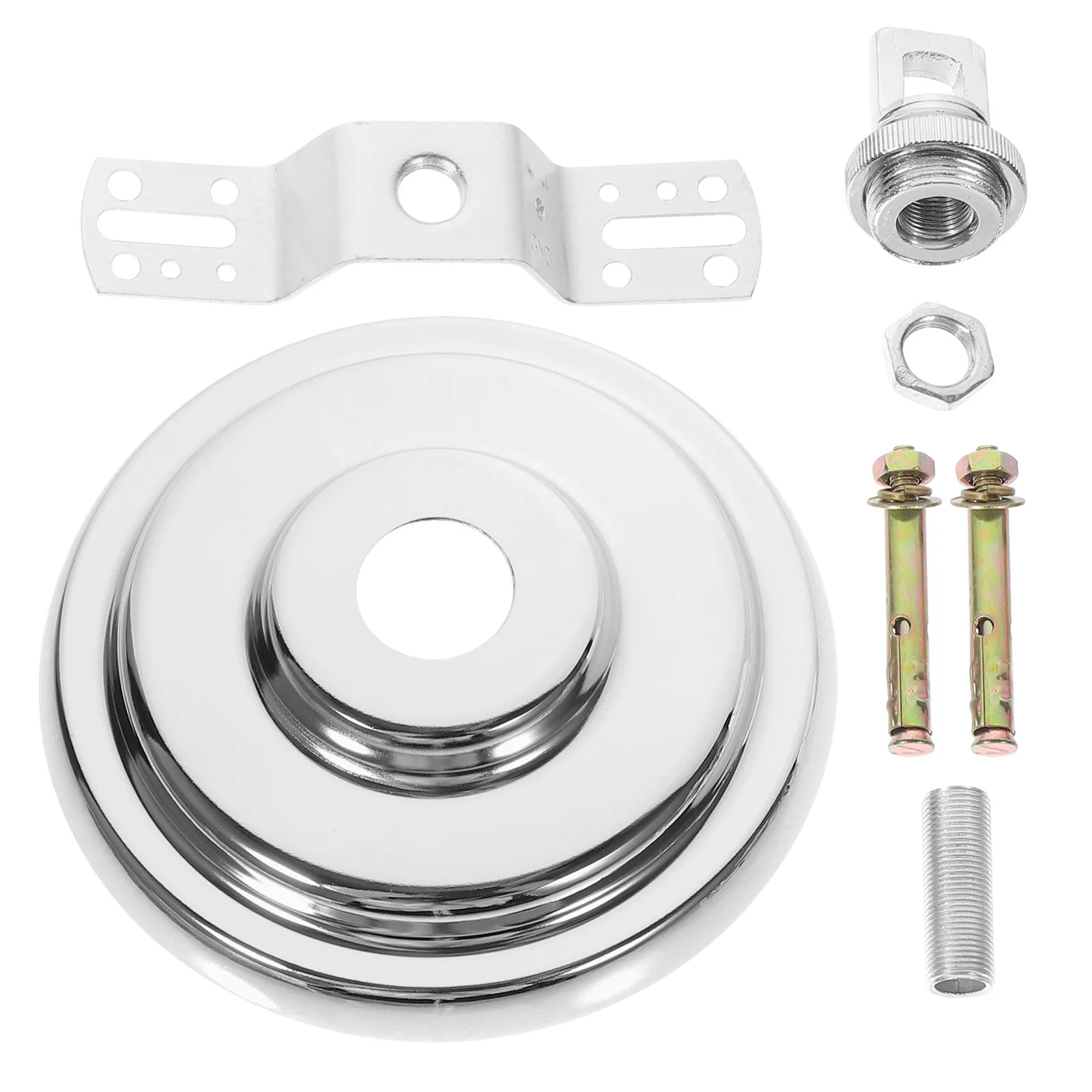 

Chandelier Canopy Heavy Duty Metal Ceiling Cover Plate Retro Style Ceiling Light Cover Plate for Pendant Light Fixtures
