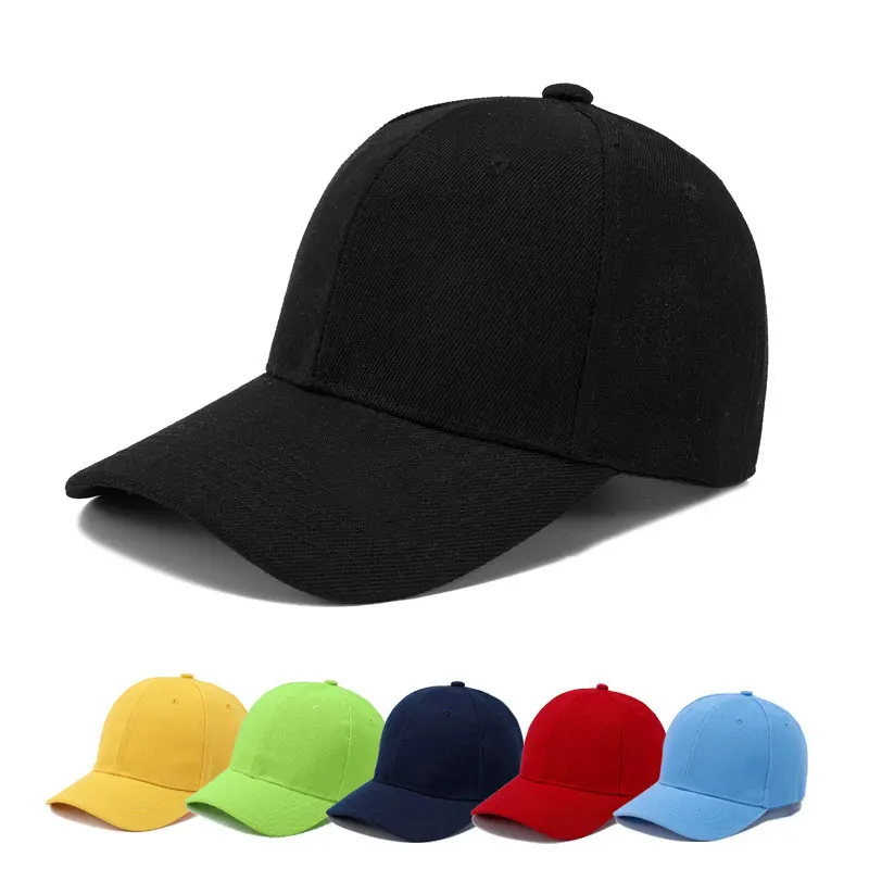 Men Women Multiple Color Baseball Cap Kids Boy Girl Sun Hats Students Sunscreen Caps Children Travel Cap Sport Baseball Hat