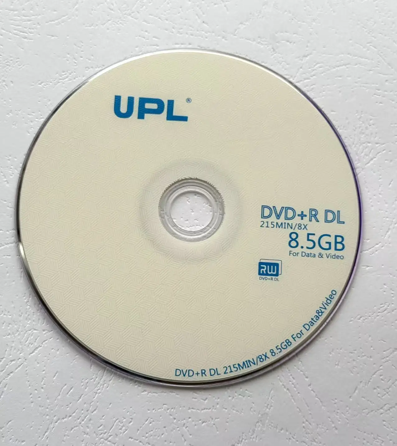 Wholesale 5 discs D9 8.5 GB UPL Blank Printed DVD+R DL Disc