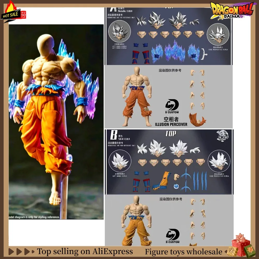 

DKO Studio+D Dragon Ball Z SHF Son Goku Super Saiyan Anime Series Action Figure Toy Collection Gift