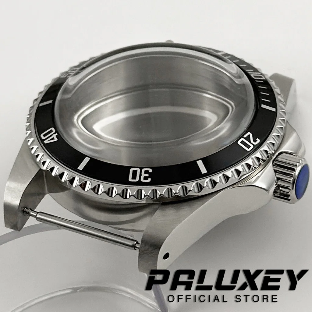 Boîtier de montre rétro vintage, verre acrylique breton, accessoires de montre, mouvement, 39.5mm, NH35, NH36, NH38