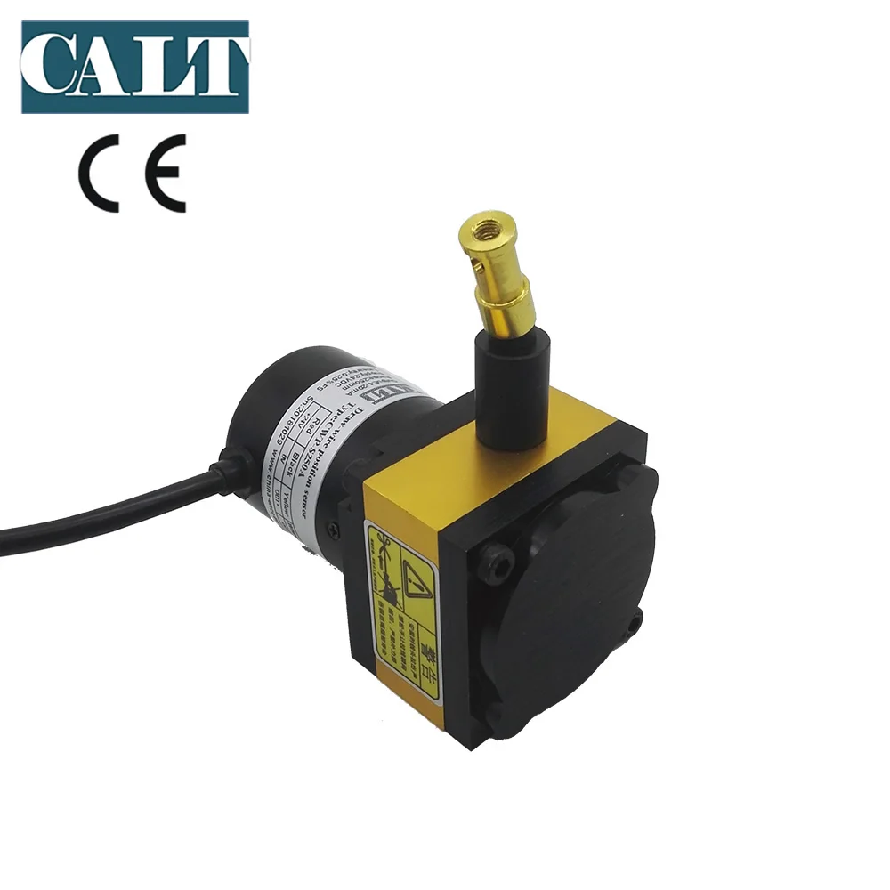 Sensore di posizione di spostamento a filo analogico da 250 mm 0-5 V
