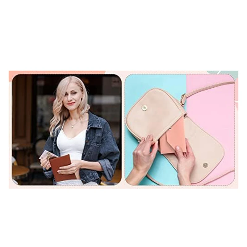 12 Pieces Money Envelopes Wallets PU Leather Small For Cash Budgeting For Cash Gifts Women Girls Graduation Wedding Birthday