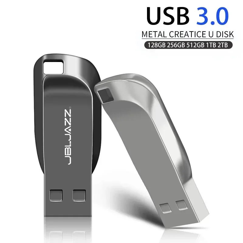 

Мини-флеш-накопитель 2 ТБ 1 ТБ 512 ГБ USB 3.0 высокоскоростной 256 ГБ 128 ГБ металлический водонепроницаемый портативный U-диск для передачи данных