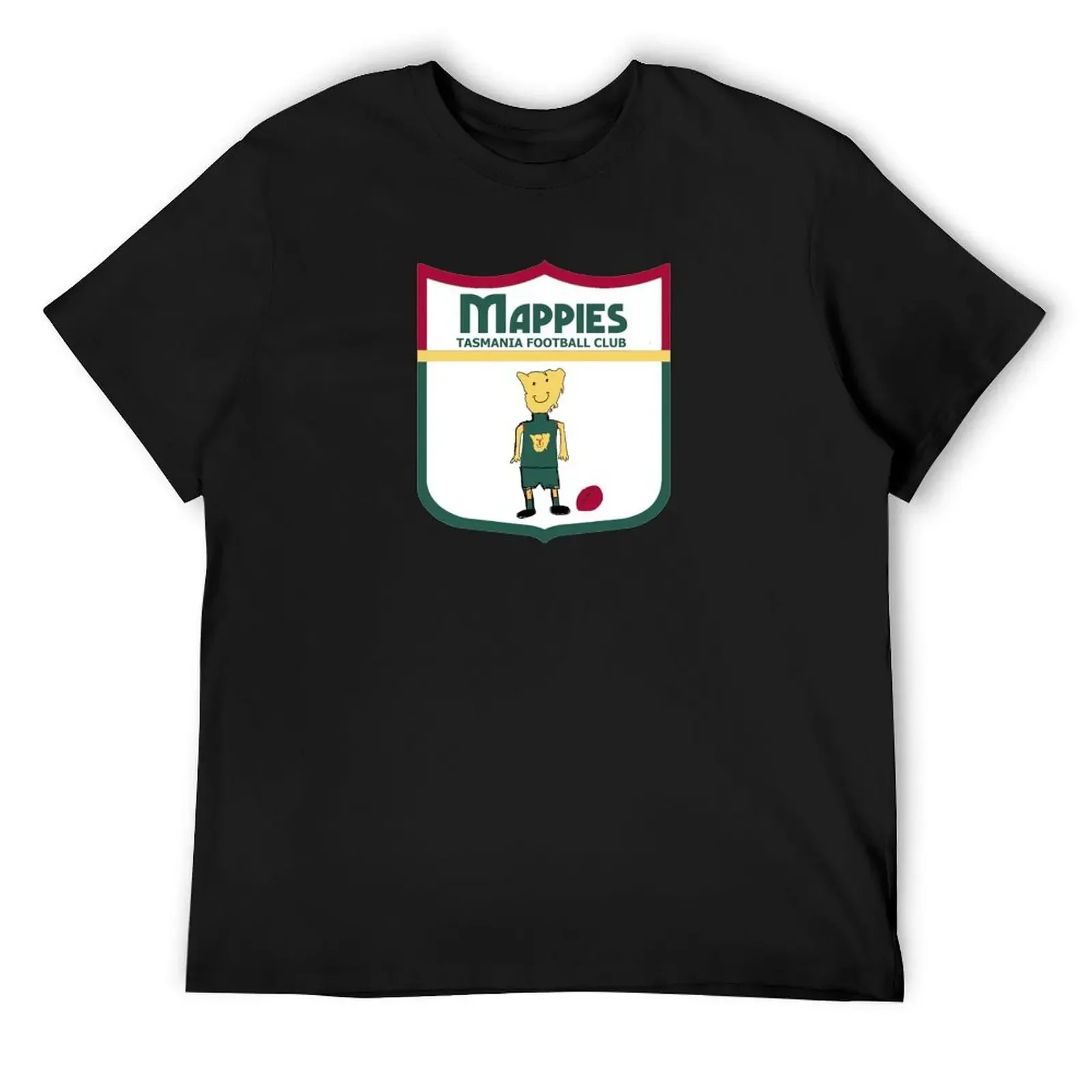 Tasmania Mappies Logo T-Shirt customizeds vintage graphic tee shirts graphic tee men