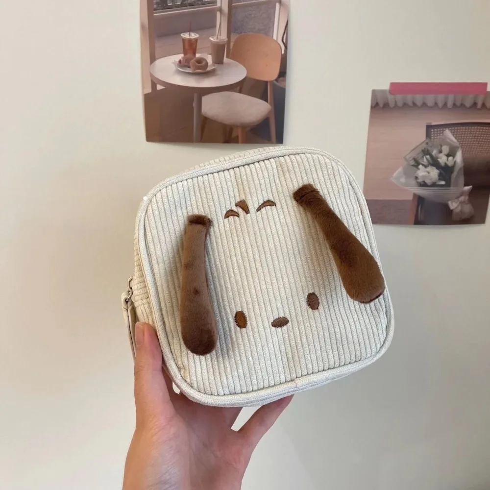 Storage Bag Cartoon Girl Cute High Beauty Pacha Dog Change Makeup and Wash Storage Bag Loose Change, Makeup, Toiletries, Sanitar