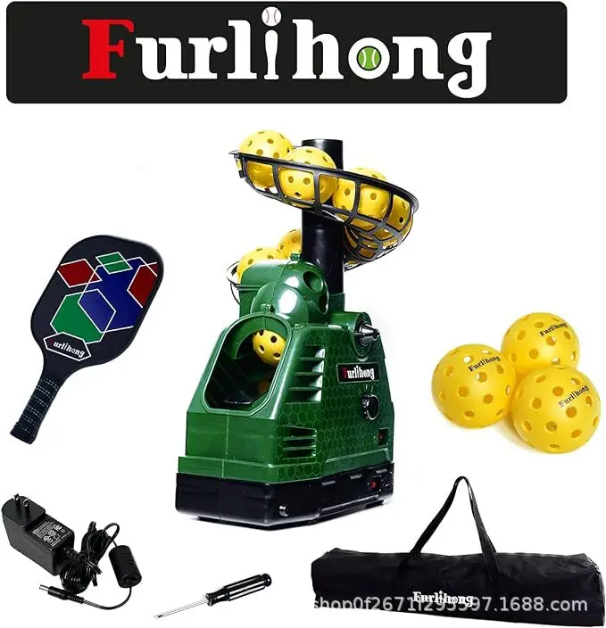 680PBH Pick Ball Throwing Machine Return Net Single Practice Strike Pick Ball Service Machine Trainer E