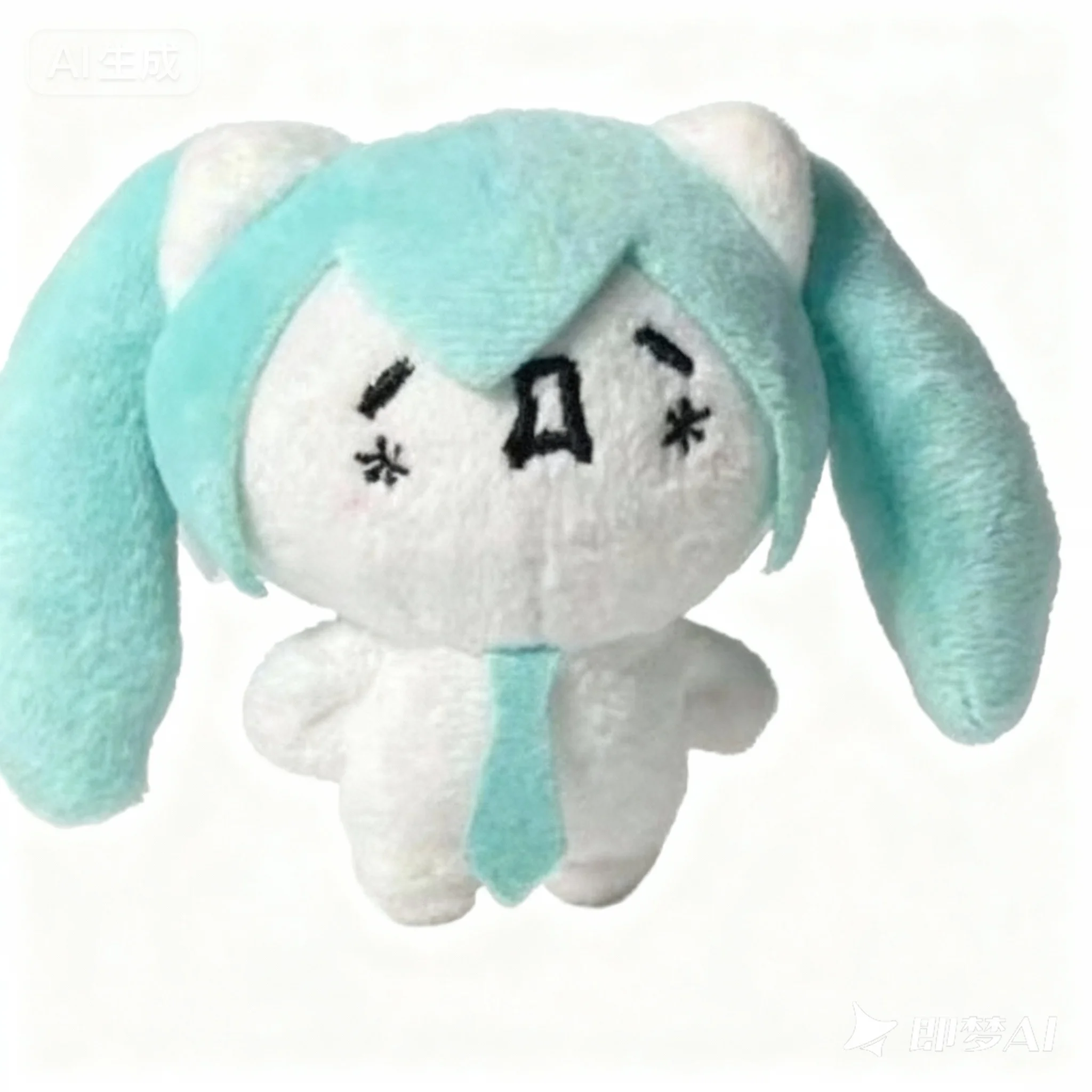 初音ミク ミニ Q バージョン学生スクールバッグぬいぐるみペンダント人形キーホルダー女の子ギフトアクセサリー友人のための 9 センチメートル