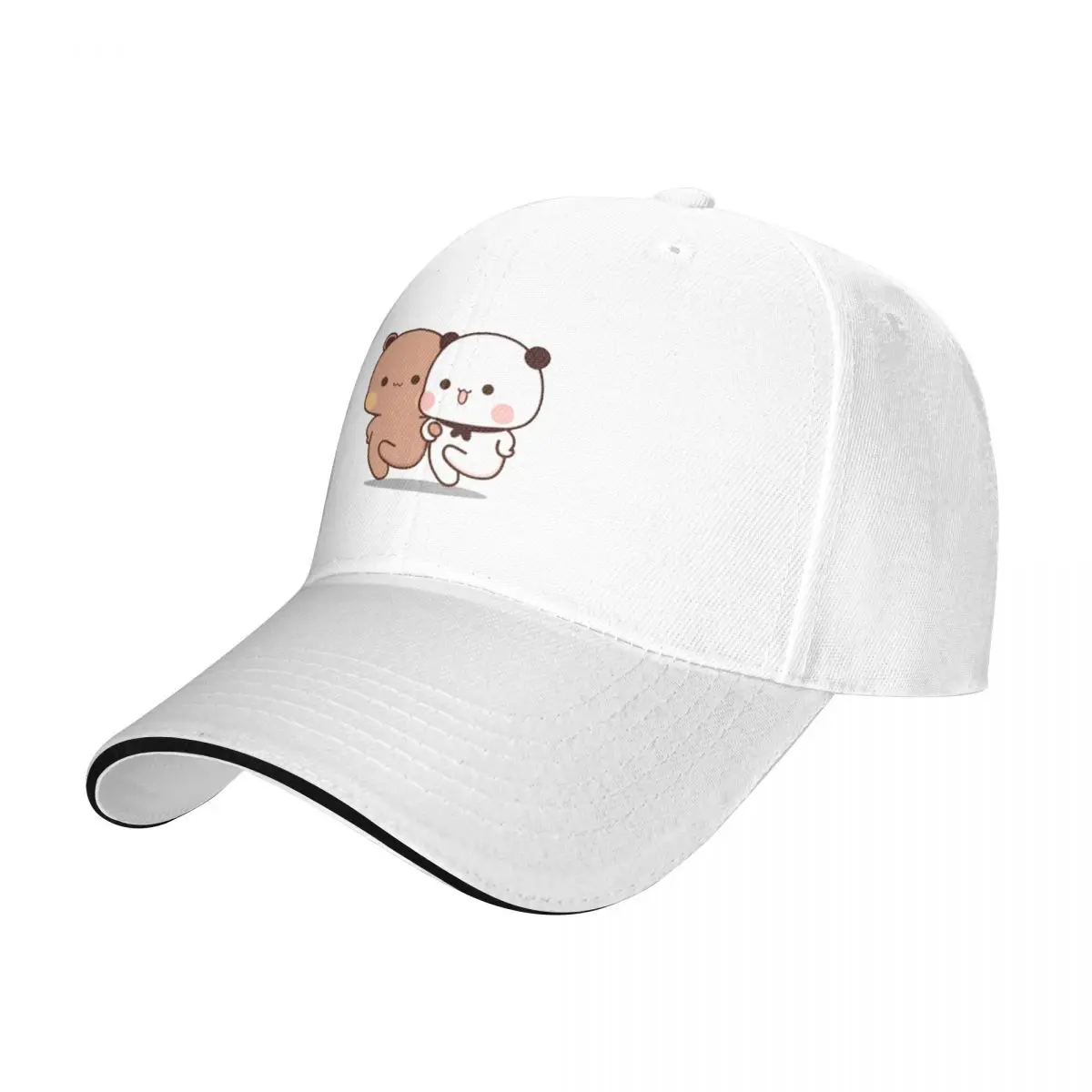 Panda And Brownie Bear Couple Baseball Cap Sunscreen Luxury Hat Golf Hat Women Beach Fashion Men's