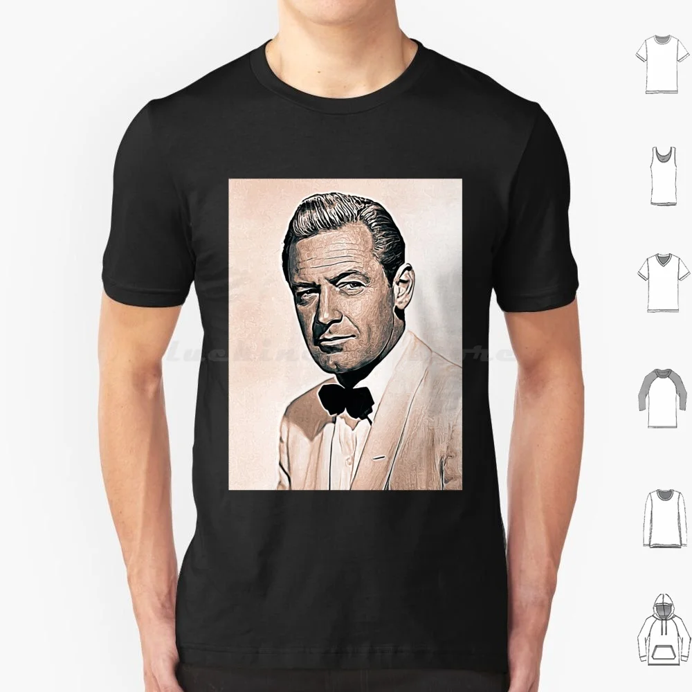 William Holden Art-Vintage Painting-D83 T Shirt Men Women Kids 6xl William Holden Art William Holden Art Portrait William