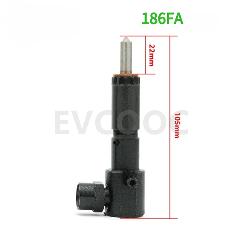 170F 173F 178F 186F 188F 192F Good Quality Diesel Engine Injector Air-cooled micro-tiller Injection nozzle assembly