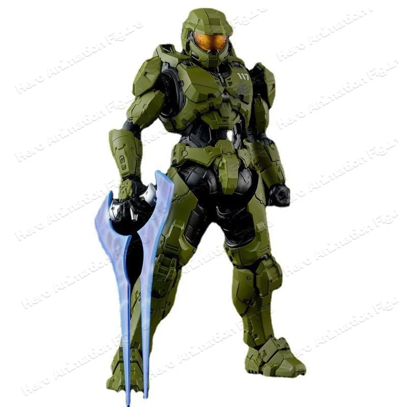 

In Stock: Halo 5 Master Chief HALO Halo Infinite 1/12 Movable Model Doll Figure Ornaments Boxed Gift Collection