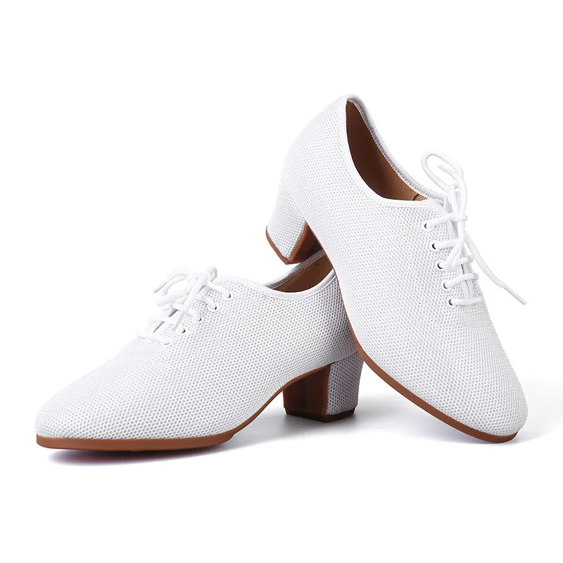 Women Dance Shoes Ballroom Latin Dance Shoes Lady Modern Tango Shoes Girl Dance Sneaker Jazz Shoes heeled 3.5/5cm