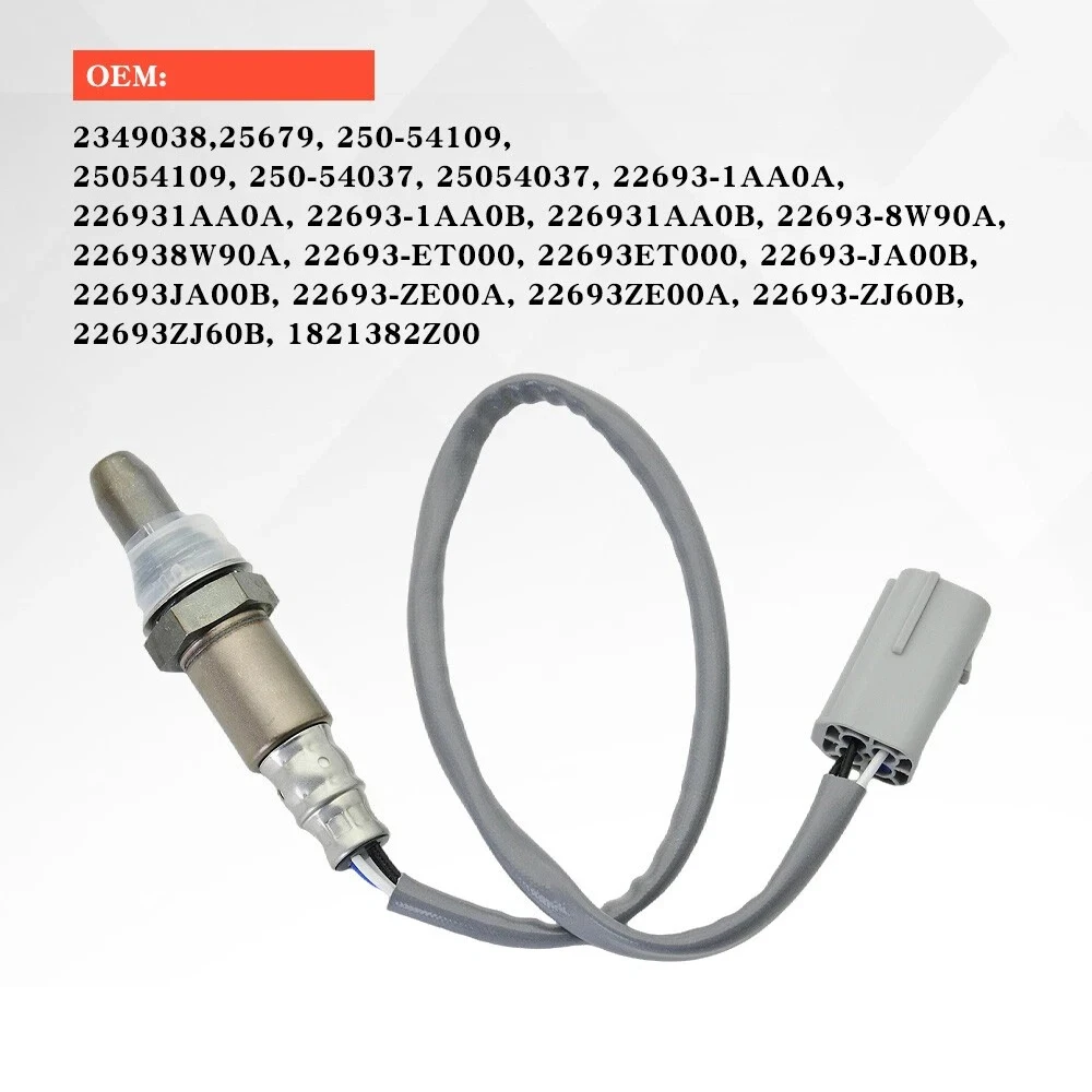 

Oxygen Sensor Upstream 22693-1AA0A For Nissan Altima Armada Frontier Maxima 2.5L L4 Federal Emissions 2349038 2008-2010