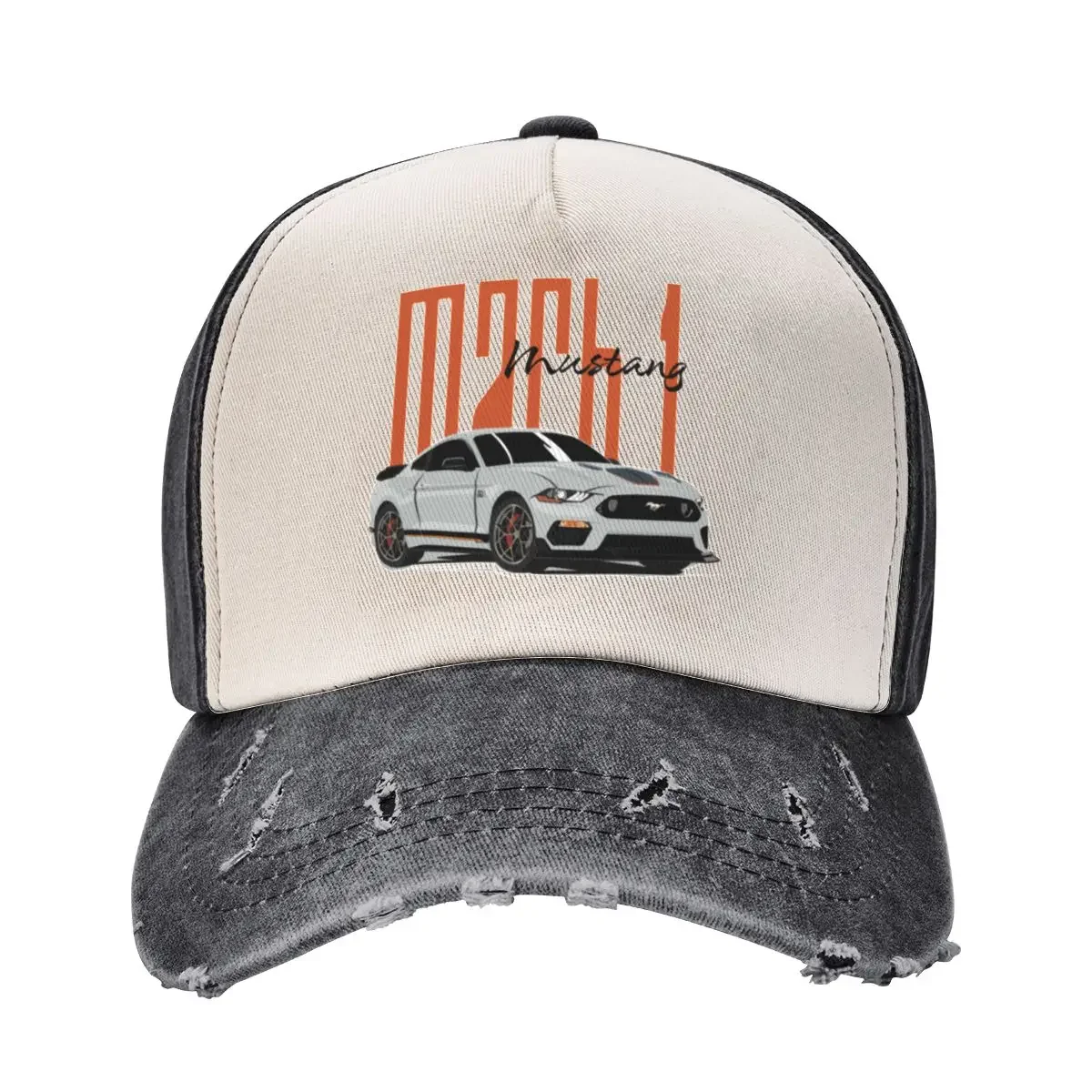 Mustang Mach 1 Baseball Cap Golf Cap New In The Hat Women Caps Men's