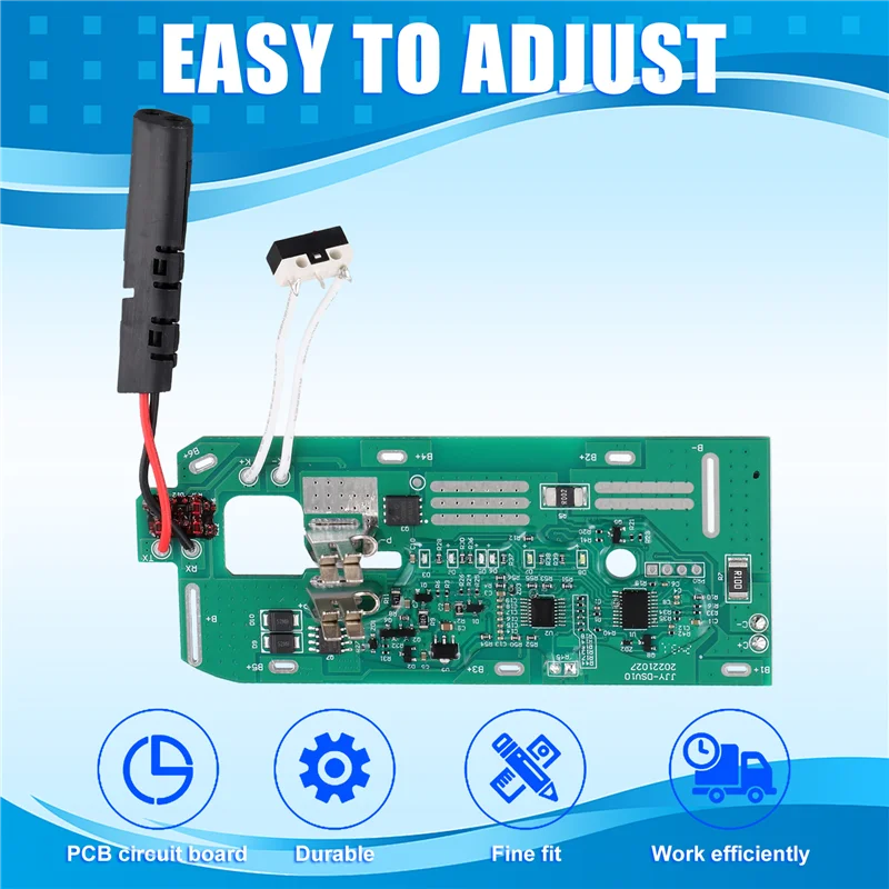 TCF-Voor Dyson V10 Batterij Printplaat Li-Batterij Opladen Bescherming Printplaat Voor Dyson V10 Stofzuiger