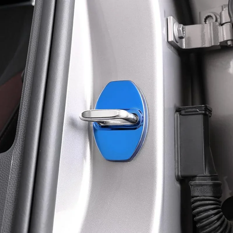 4pcs Car Door Lock Cover for Seat Ibiza Leon Cupra 6j 6f 6k2 fr 5f mk1 mk2 mk3 mk4 Sticker Accessory