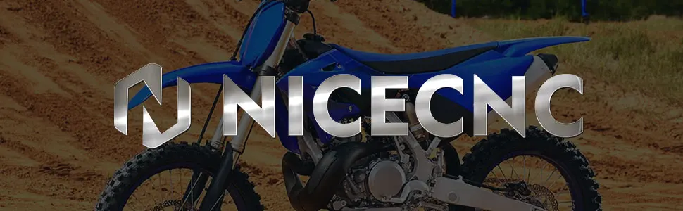 NICECNC Für Yamaha YZ85 YZ 85 2002-2018 2017 2016 2015 2014 Motocross Hinterer Bremshebel & Kickstarterhebel aus Aluminium – Detail 5