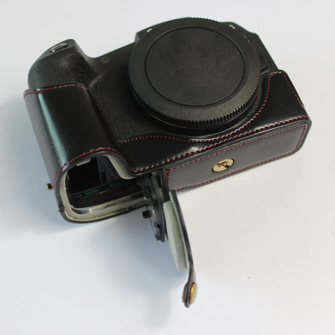 Leather Half Camera Case Grip hand strap for Canon EOS RP