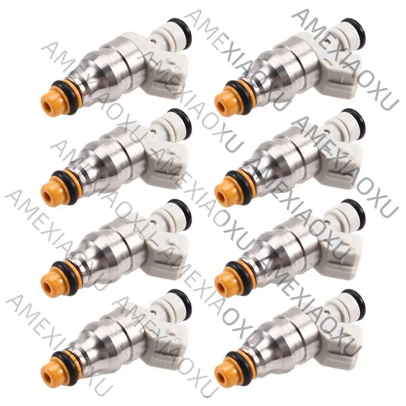 

Strange Fuel Injectors 8 Pieces 0280155203 0000787123 For 2420 S500 SL500 4.2L 5.0L V8 Engine 1995