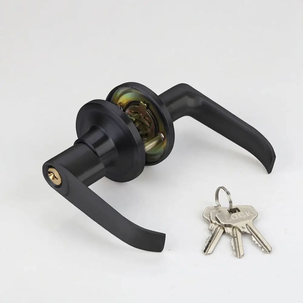For For Guryi Aluminum Alloy Door Handle Lock Professional Spherical Knob Hardware For Office Restroom Entrance