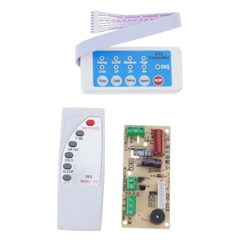 Universal Fan Circuit Board Cooling Fan Board Plastic Remote Control Board
