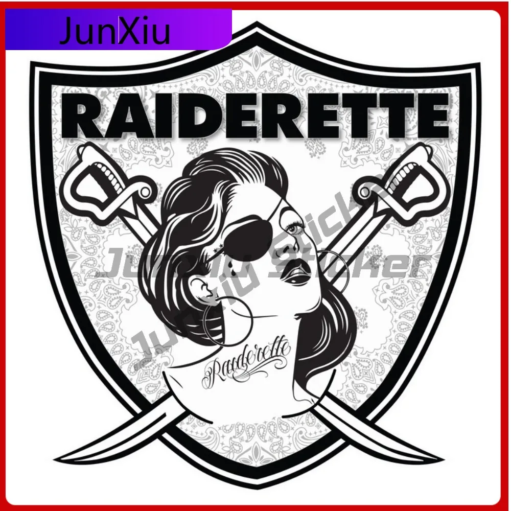 

Personalized Skeleton Sticker Female Las Vegas Fan Decal Bandana Shield Sticker Car Motorcycle Bicycle Skateboard Laptop Luggage