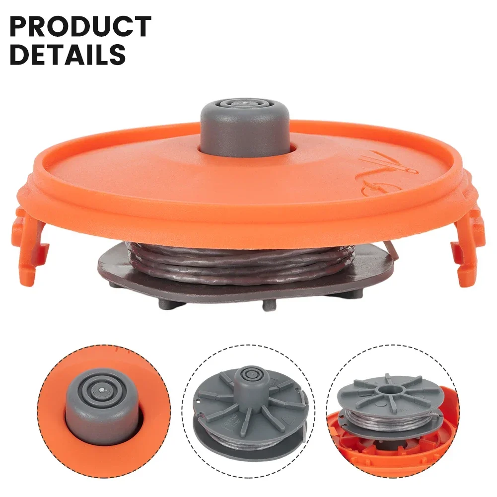 

Wire Spool Replacement Spool for Lawn Trimmers SmallCut 300/350/23 & ComfortCut Plus 500/27 with Auto Feed Head