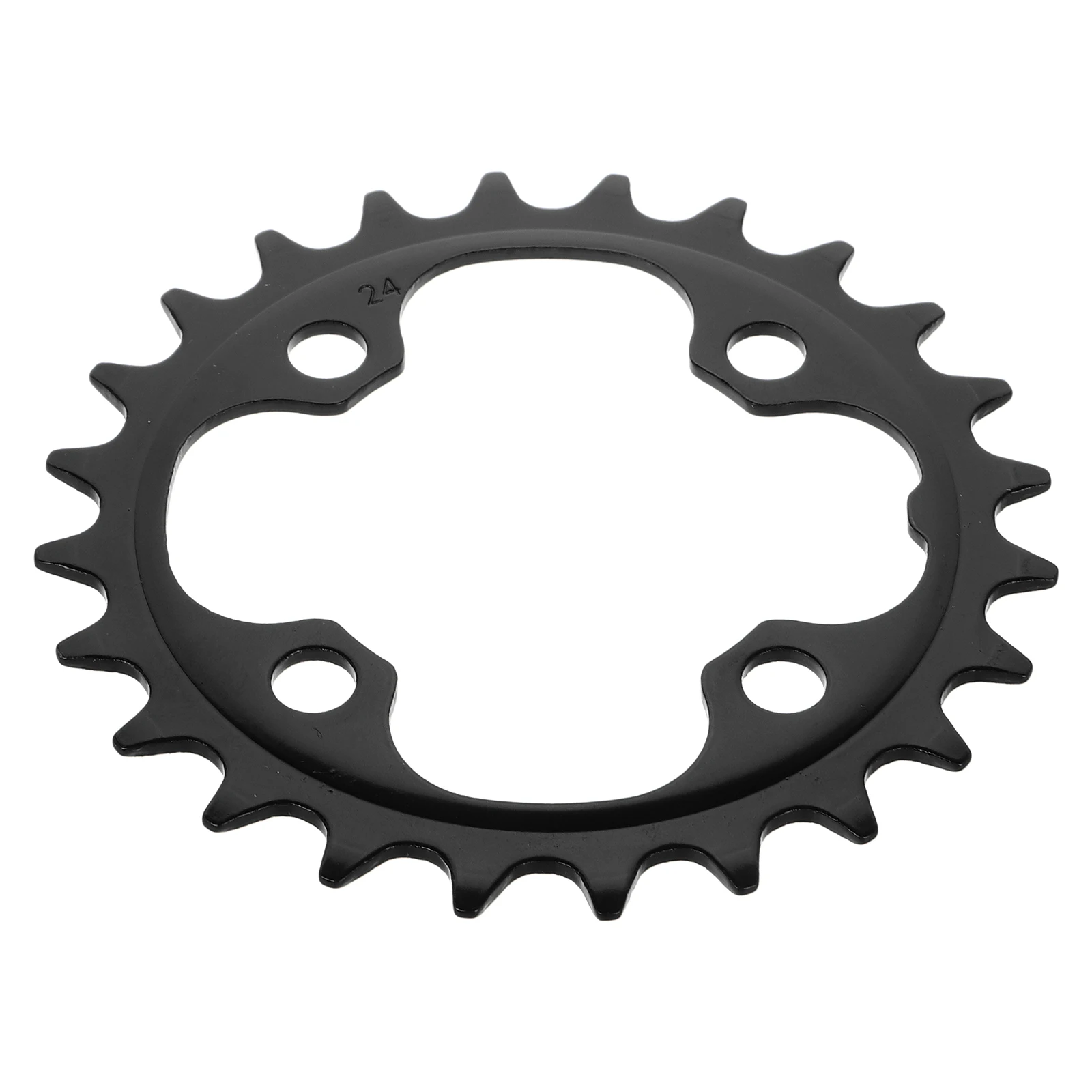

24T Teeth Rear Bicycle Gear Metal Fixed Gear Guide Chain Installation Chainring Tools Bike Chainring Fix Compatible Durable Easy