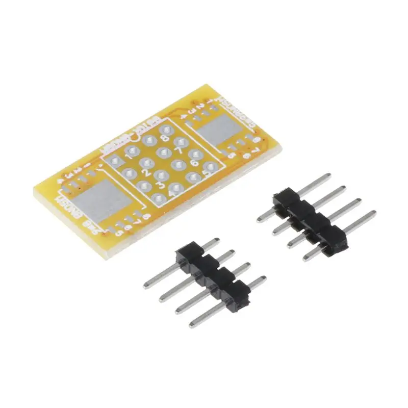 1pc 2 WSON8 To DIP8 Programmer Adapter Board QFN8/DFN8 To DIP8 & WSON8/MLF8 To D Drop shipping