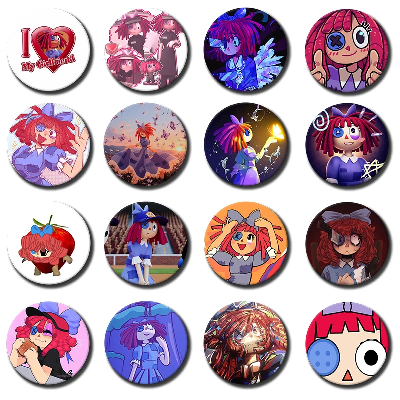 58mm 1PC R-Ragatha T-TADC Badges Button Pins Brooch Creative Funny Quotes Clothes Backpack Jewelry Gift For Kids Friends