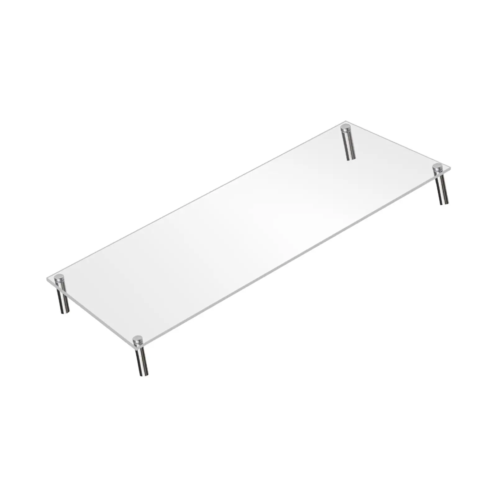 Acrylic Display Riser, Showcase Fixtures, Dessert Bakery Stand Holder for Cake