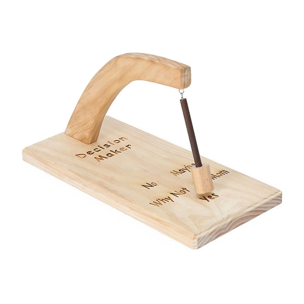 High Quality New Decision Maker Carved Oak Creative Decoration Wooden Exquisite Make Quick Decisions High Quality