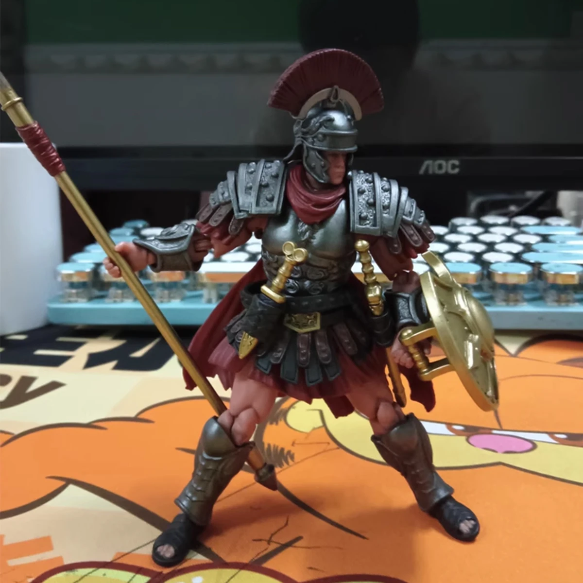 JOYTOY – Figurine d'action Strife, gladiateur romain, Anime, république romaine LegionX, Collection, modèle de jouets, cadeau, 1/18