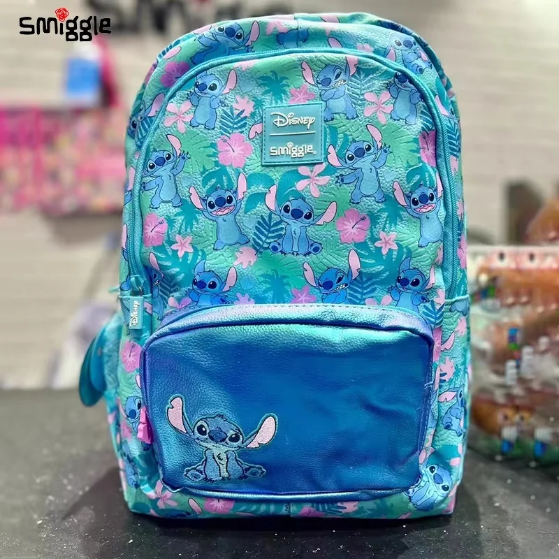 New Australia Smiggle School Bags Disney Stitch Backpack Lunch Bag Water Bottle Student Gift Need To Purchase Individually