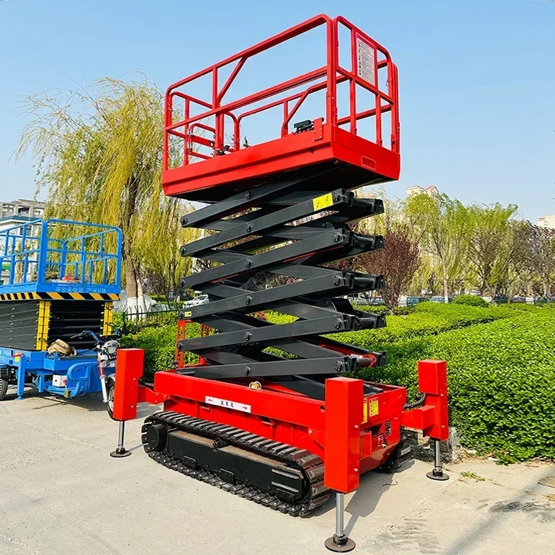 6M 8M 10M 12M 14M Self Propelled Mobile Lifting Platform Fully Automatic Scissor Lift in Pakistan