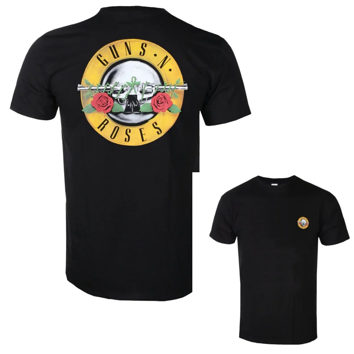 Best Summer Guns N' Roses Graphic Cotton T-shirt Unisex Summer Short Sleeve Fashion Brand Tee Luxury Casual Vintage Tees