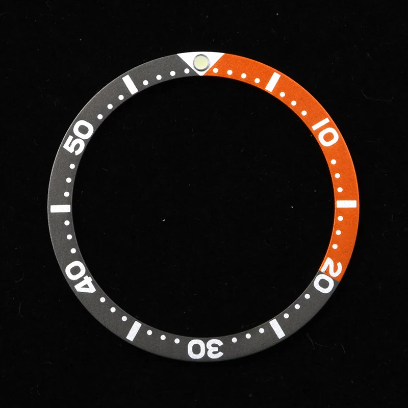 

HEIMDALLR 31.5-38mm Hardened Aluminium gray Bezel Insert For NH35 NH36 Movement Dive Watch Automatic Watch C3 Super Luminous
