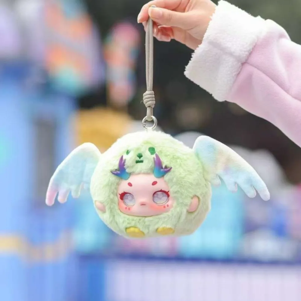 

Новый MOKI двенадцать зодиаков фантазия эльф плюшевая глухая коробка украшение рюкзак кулон милая виниловая кукла загадочная коробка Рождественский подарок