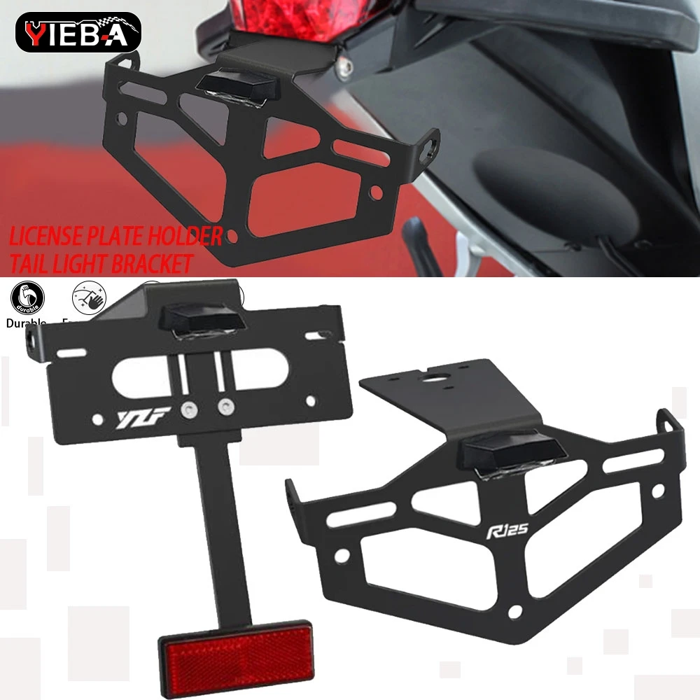 

For Yamaha YZF R125 2008 2009 2010 2011 2012 2013 LED Light Tail Tidy Fender Eliminator YZFR125 Motorcycle License Plate Holder