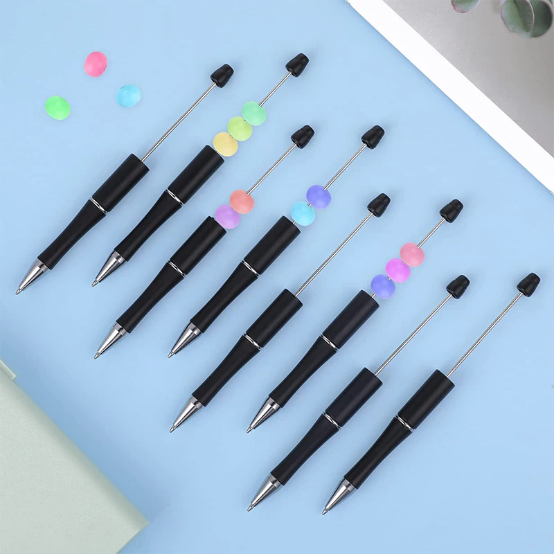 20Pcs DIY Plastic Beaded Ballpoint Pen