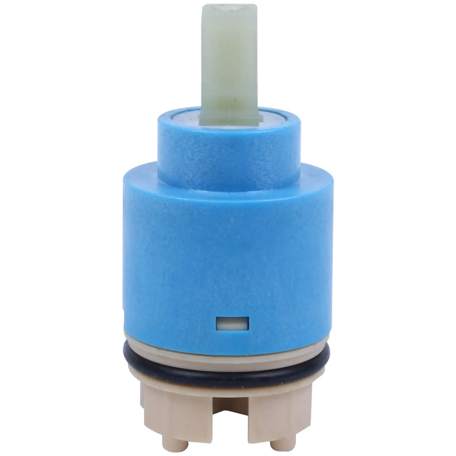 Blue Ivory Plastic 35mm Diameter Water Tap Faucet Cartridge Valve