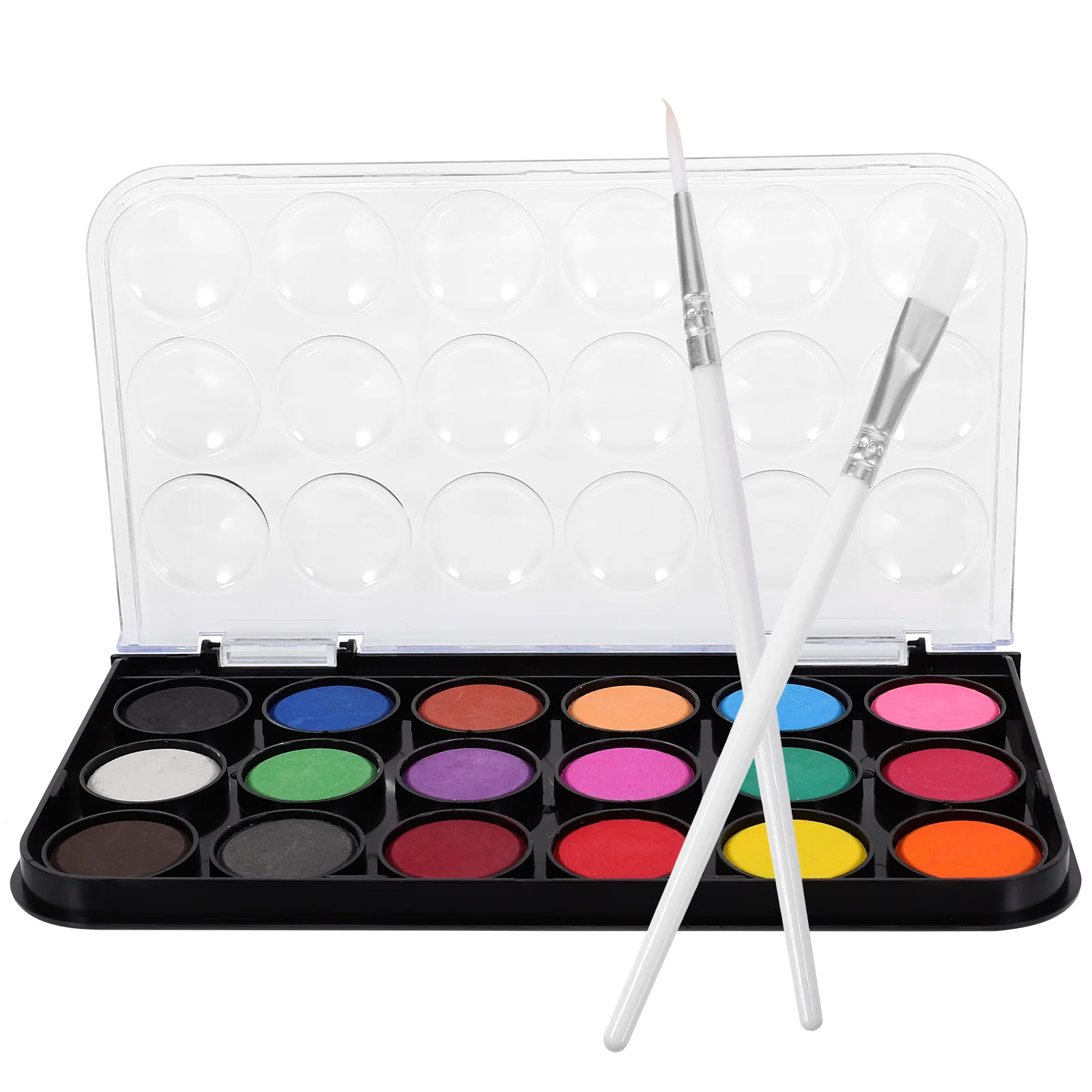 

3 Pcs Gouache Paint Box Watercolour Watercolor Kit Pigment Supplies Miniature Solid
