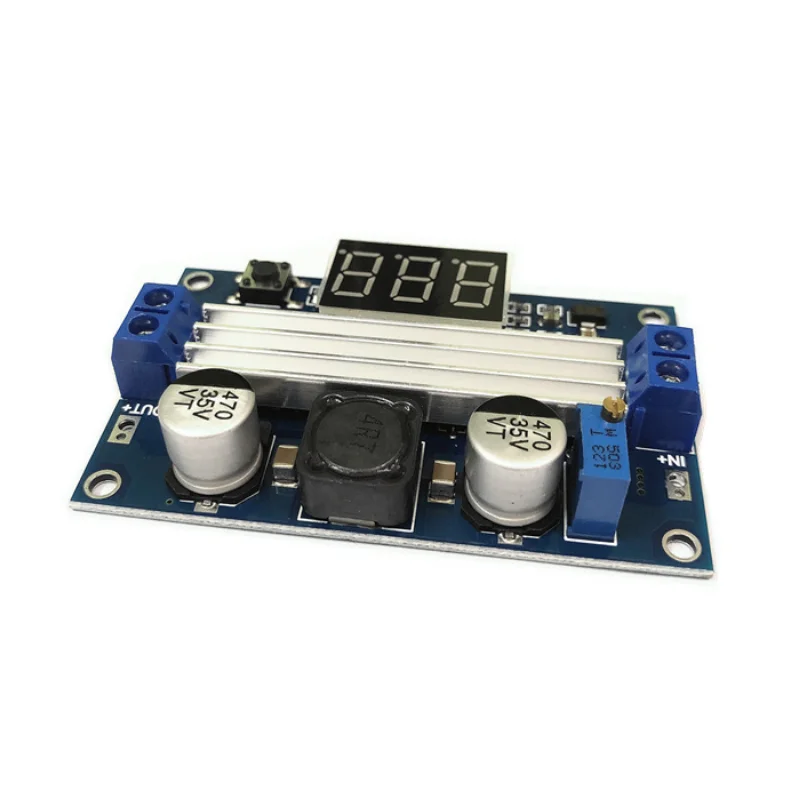 Dc DC-DC 3 ~ 35V Tot 3.5 ~ 35V LTC1871 Booster Step Up Step-Up Module Converter gereglementeerde Voeding + Voltmeter