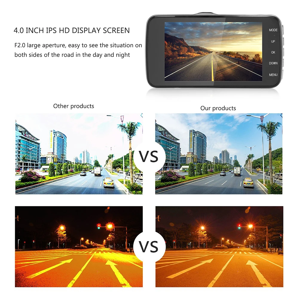 Car DVR WiFi Full HD 1080P Dash Cam Vehicle Camera Drive Video Recorder Night Vision Dashcam Car Accessories GPS Auto Black Box