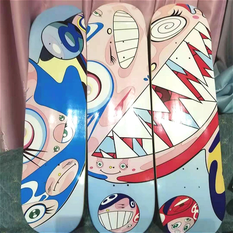 

Takashi SKATEBOARD WALL ART Украсьте свои стены с помощью этого уникального холста для скейтборда TM/KK Flower Thrower. Перевертите, скучное