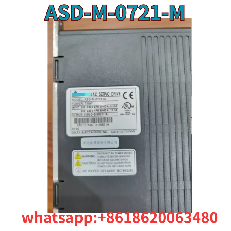 Used ASD-M-0721-M driver 750W tested well and shipped quickly