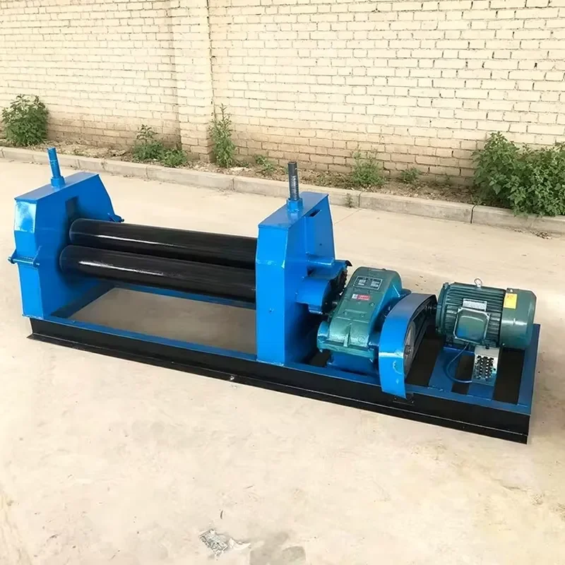 CE Certification High Precision Steel Stainless Steel Plate Cylinder Rolling Machinery 380V Iron Sheet Bending Rolling